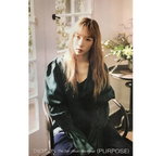 TAEYEON PURPOSE THE 2ND REPACKAGE ALBUM OFFICIAL POSTER (BEIGE VER)