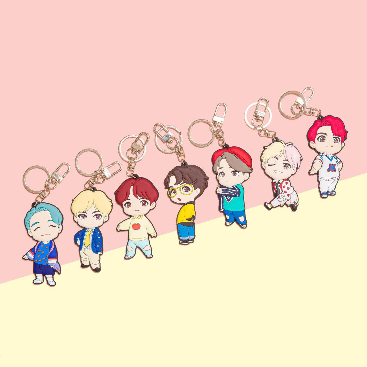 BTS POP UP HOUSE OF BTS OFFICIAL CHARACTER KEYRING – KPOP USA