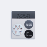 BTS OFFICIAL MAP OF THE SOUL TOUR CAN BADGE SET