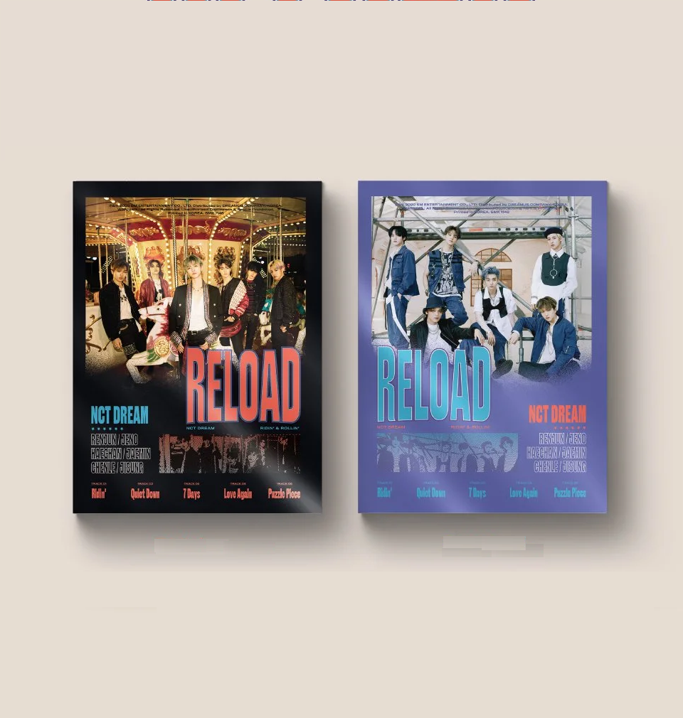 CD NCTDREAM プロモアルバム 非売品 サイン入り RELOAD①