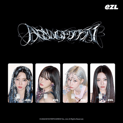 AESPA ARMAGEDDON OFFICIAL MD EZL CARD – KPOP USA