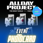 ALLDAY PROJECT DEBUT SINGLE FAMOUS (FAMOUS CARTOON VER.) | KPOP USA WITHMUU OFFICIAL PHOTOCARD (RANDOM 1 OUT OF 5) PER ALBUM