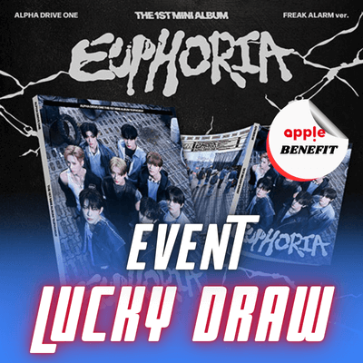 LUCKY DRAW] ALPHA DRIVE ONE THE 1ST MINI ALBUM EUPHORIA (FREAK