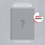 AMPERS&ONE 4TH MINI ALBUM DEFINITION (ARE VER.) | KPOP USA APPLE OFFICIAL PHOTOCARD A (RANDOM 1 OUT OF 7)