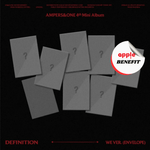 AMPERS&ONE 4TH MINI ALBUM DEFINITION (WE VER.) | KPOP USA APPLE OFFICIAL PHOTOCARD B (RANDOM 1 OUT OF 7)