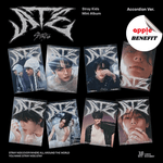 STRAY KIDS ATE MINI ALBUM ACCORDION VER. - 8 ALBUMS SET | KPOP USA APPLE OFFICIAL PHOTOCARD INCLUDED PER ALBUM (RANDOM 1 OUT OF 8)