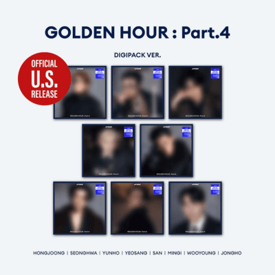 ATEEZ GOLDEN HOUR : PART. 4 (U.S VER) HELLO82 [POP-UP EXCLUSIVE