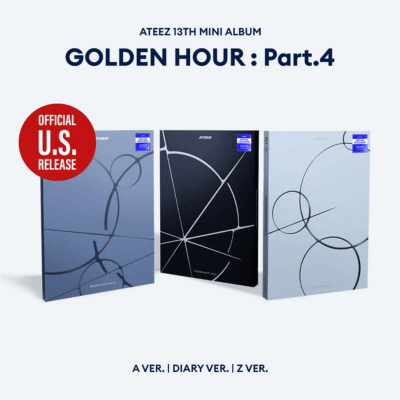 ATEEZ GOLDEN HOUR : PART. 4 (U.S VER) HELLO82 [POP-UP EXCLUSIVE