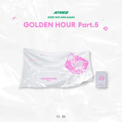 ATEEZ GOLDEN HOUR : PART.5 POP-UP STORE OFFICIAL MD [SLOGAN TOWEL