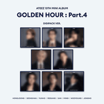 ATEEZ GOLDEN HOUR : PART. 4 (DIGIPACK VER.) | 8 ALBUMS SET