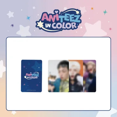 ATEEZ x ANITEEZ IN COLOR OFFICIAL MD [RANDOM TRADING CARD] [PRE