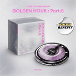 ATEEZ 14TH MINI ALBUM GOLDEN HOUR : PART. 5 (CDP VER.) | KPOP USA MAKESTAR OFFICIAL PHOTOCARDS (RANDOM 2 OUT OF 8) + UNIT PHOTOCARD (RANDOM 1 OUT OF 4)