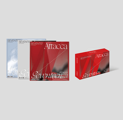 SEVENTEEN Attacca ジョンハン セット SEVENTEEN ATTACCA 9TH MINI ALBUM & AIR KIT | 4 ALBUM SET – KPOP USA