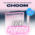 BABYMONSTER 3RD MINI ALBUM CHOOM (JEWEL VER.) | KPOP USA WITHMUU OFFICIAL POLAROID PHOTOCARD B (RANDOM 1 OUT OF 6)