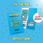 BOYNEXTDOOR 5TH EP ALBUM THE ACTION (WEVERSE ALBUMS VER.) | KPOP USA APPLE OFFICIAL LOGO MAGNET