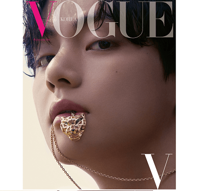 BTS V (TAEHYUNG) X VOGUE KOREA 2022.10 MAGAZINE VERSION D – KPOP USA