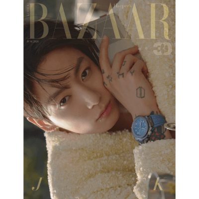 BTS JUNGKOOK BAZAAR 2026-06 MAGAZINE – KPOP USA