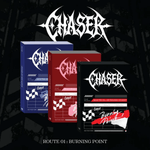 CHASER 1ST MINI ALBUM ROUTE 01 : BURNING POINT | 3 ALBUMS SET