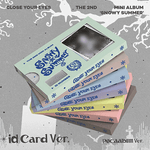 CLOSE YOUR EYES 2ND MINI ALBUM SNOWY SUMMER POCA ALBUM (ID CARD VER.)