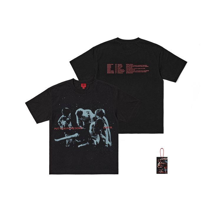 コルティス　'26 CORTIS TOUR T-SHIRT (BK_M) CORTIS 26' CORTIS TOUR PUT YOUR PHONE DOWN OFFICIAL MD [ROUTING T