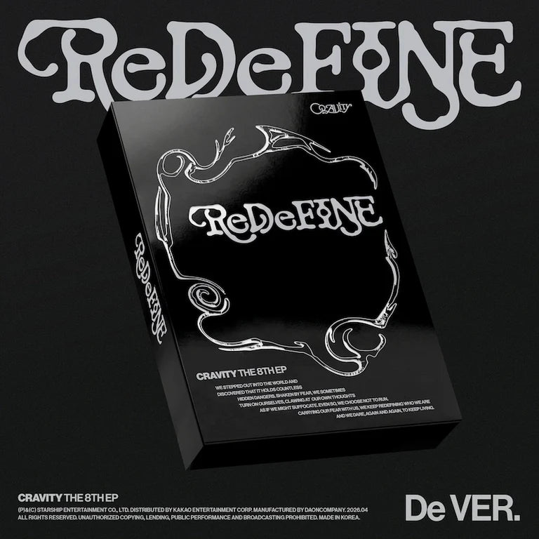CRAVITY 8TH EP ALBUM ReDeFINE (De Ver.) – KPOP USA