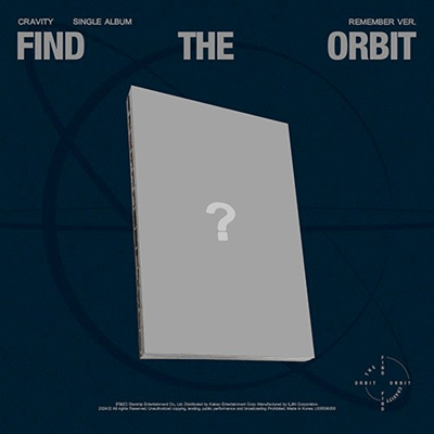 CRAVITY SINGLE ALBUM FIND THE ORBIT (REMEMBER VER.) – KPOP USA