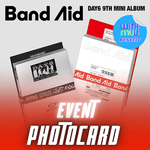 DAY6 9TH MINI ALBUM BAND AID - 2 ALBUMS SET | KPOP USA WITHMUU OFFICIAL PHOTOCARD INCLUDED (RANDOM 1 OUT OF 4)