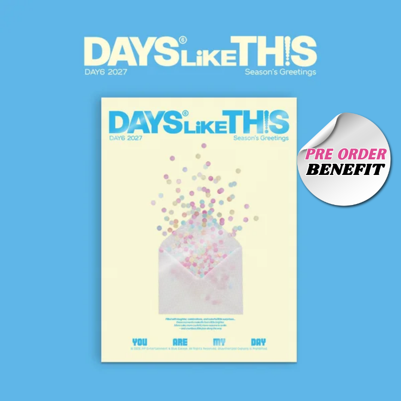 DAY6 'DAY like THIS' 2027 SEASON'S GREETINGS | INCLUDES PRE ORDER