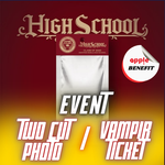 ENHYPEN WORLD COUPON CARD COLLECTION HIGH SCHOOL (GIFT VER.) | APPLE MUSIC EVENT 2-CUT PHOTO/VAMPIR TICKET (READ DESCRIPTION)