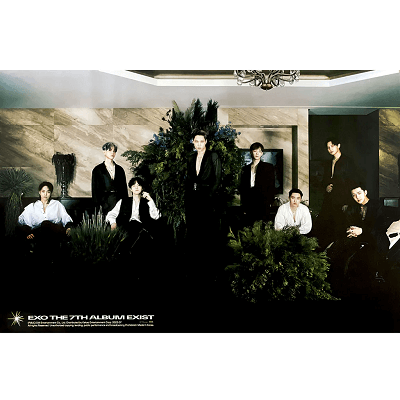 EXO 7TH STUDIO ALBUM EXIST PHOTOBOOK POSTER | VERSION E – KPOP USA