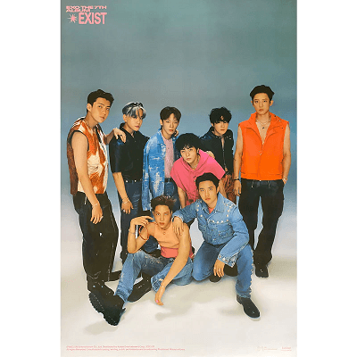 EXO 7TH STUDIO ALBUM EXIST PHOTOBOOK POSTER | VERSION X – KPOP USA
