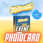 HUTA SINGLE ALBUM TEMPERATURE (PAPER VER.) | KPOP USA WITHMUU OFFICIAL PHOTOCARD (RANDOM 1 OUT OF 3)