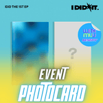 IDID 1ST MINI ALBUM I DID IT - 2 ALBUMS SET | KPOP USA WITHMUU OFFICIAL PHOTOCARD (RANDOM 1 OUT OF 7)