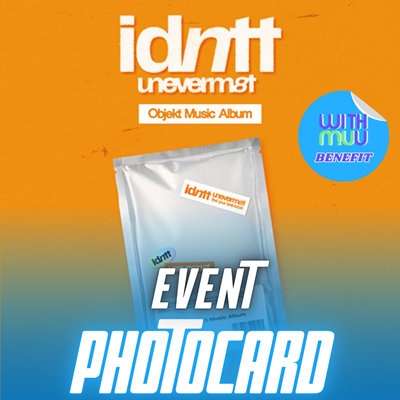IDNTT MINI ALBUM UNEVERMET (OBJEKT MUSIC ALBUM VER.) | KPOP USA WITHMU