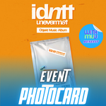 IDNTT MINI ALBUM UNEVERMET (OBJEKT MUSIC ALBUM VER.) | KPOP USA WITHMUU OFFICIAL PHOTOCARD (RANDOM 1 OUT OF 7)