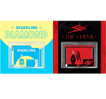 IMITATION OST SPARKLING DIAMOND ALBUM & SHAX THE DEVIL ALBUM | 2 ALBUMS SET