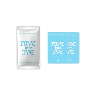 IVE DIVE into IVE OFFICIAL MD [RANDOM PHOTOCARD PACK] – KPOP USA