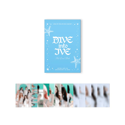 IVE DIVE into IVE OFFICIAL MD [POSTCARD BOOK] – KPOP USA
