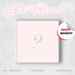 IVE 4TH EP ALBUM IVE SECRET (LOVED IVE VER.) | KPOP USA APPLE OFFICIAL PHOTOCARD (RANDOM 1 OUT OF 6)