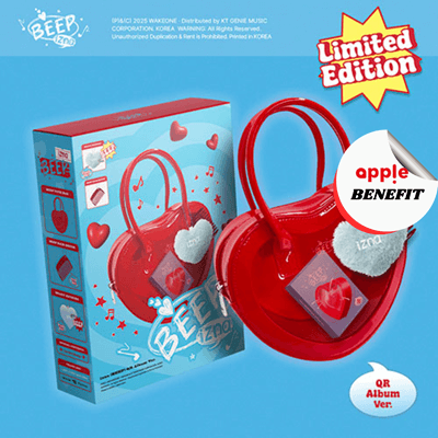izna ジミン BEEP サノク トレカ IZNA SINGLE ALBUM BEEP (QR ALBUM VER.) | KPOP USA APPLE OFFICIAL PHOTO