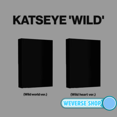KATSEYE ALBUM WILD | INCLUDES WEVERSE SHOP OFFICIAL PHOTOCARD