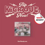 KICKFLIP 2ND MINI ALBUM KICK OUT, FLIP NOW! DIGIPACK VER. (GET READY VER.) | KPOP USA APPLE OFFICIAL PHOTOCARD (RANDOM 1 OUT OF 7)