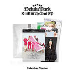 KIIIKIII 2ND EP ALBUM DELULU PACK (CALENDAR VER.)