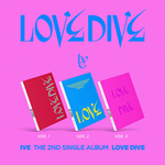 IVE THE 2ND MINI ALBUM LOVE DIVE 3 ALBUMS SET