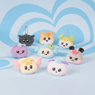 ATEEZ x MIGHTEEZ OFFICIAL MD [PLUSH KEYRING BADGE] – KPOP USA