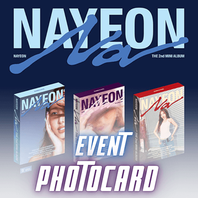 EVENT] TWICE NAYEON 2ND MINI ALBUM NA - 3 ALBUMS SET | EXCLUSIVE