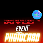 NCT TAEYONG 1ST ALBUM WYLD (SMini VER.) | KPOP USA WITHMUU OFFICIAL PHOTOCARD (RANDOM 1 OUT OF 2)