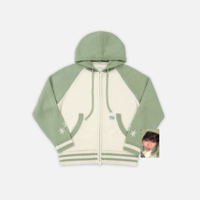 NCT WISH INTO THE WISH : OUR WISH OFFICIAL MD [KNIT ZIP-UP HOODIE