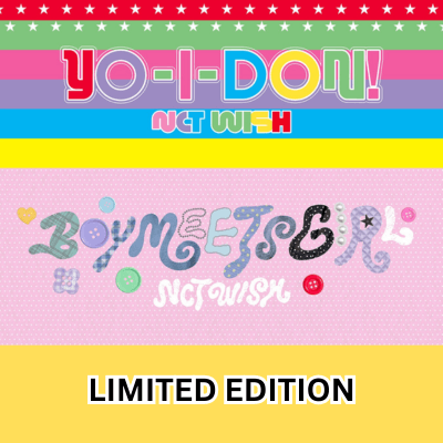 NCT WISH JAPAN DOUBLE A-SIDE SINGLE - YO-I-DON! / BOY MEETS GIRLS