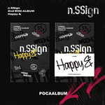N.SSIGN 2ND MINI ALBUM HAPPY & POCA ALBUM